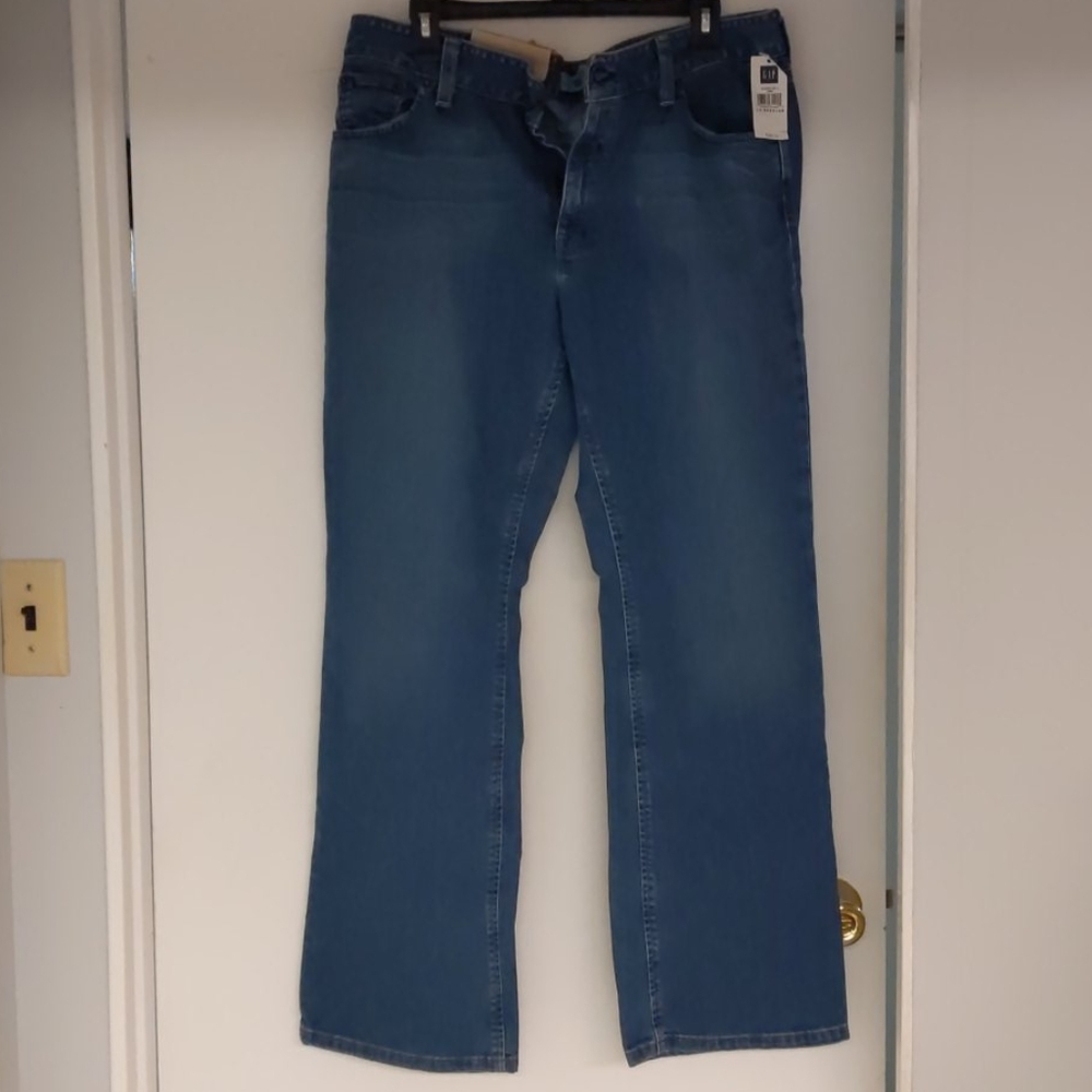 Gap Original Boot Cut Stretch Jeans 14 R New